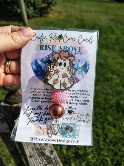 Ready To Ship Badge Reel - Fall/Halloween