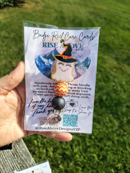 Ready To Ship Badge Reel - Fall/Halloween