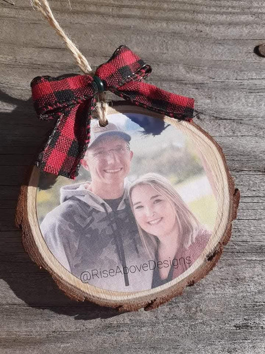 Wooden Picture Ornament