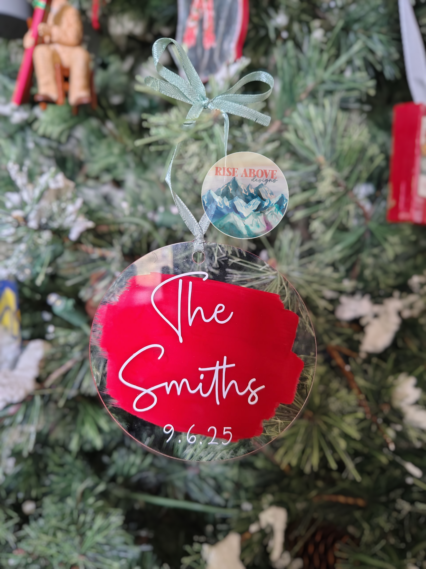 Round Acrylic Ornaments